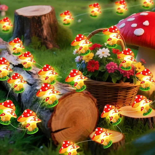 Miniatura 8 de Aogist Guirnalda de 50 luces LED para el 4 de julio, 16 pies, color rojo, blanco, azul, estrellas y bandera estadounidense, guirnalda patriótica