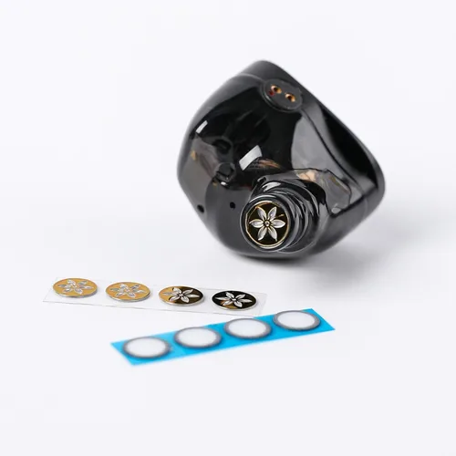 Miniatura 5 de Linsoul 7HZ SONUS 1DD+1BA Dual Driver in Ear Monitor, HiFi in Ear Earphone IEM, con cable OCC plateado desmontable de alta gama, cavidad trasera