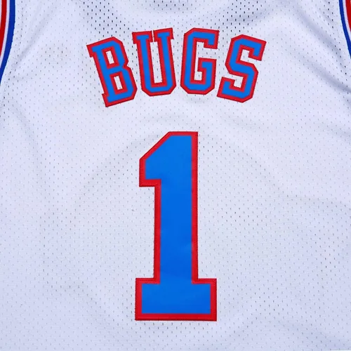 Miniatura 2 de Camiseta de baloncesto juvenil #1 Moive Space Jam Jerseys Bugs Camisetas para niños