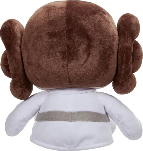 Miniatura 5 de Mattel Star Wars Return of the Jedi Snug Club Juguete de Peluche, Muñeca de Personaje Suave de la Princesa Leia, Coleccionable del 40º Aniversario