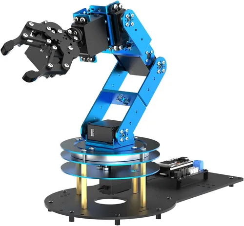 Miniatura 8 de LewanSoul Kit de brazo robótico 6DOF brazo de robot de programación con 5 servo, mango, garra mecánica y más, control de aplicación de software