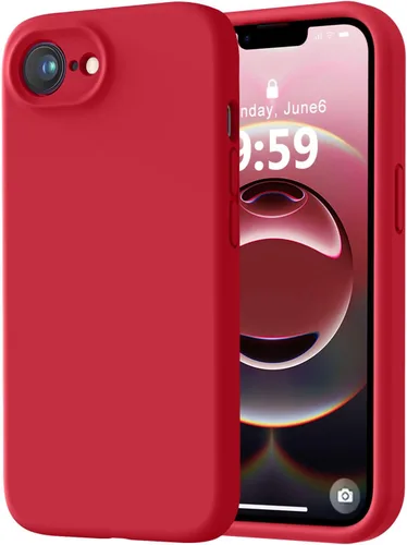 Miniatura 256 de LOVE 3000 Compatible con Funda para iPhone 15, [Cámara de Cobertura Completa de Silicona Suave] [Protección contra Caídas de 8 pies], Forro de Negro