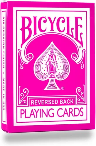 Miniatura 2 de Magic Makers Baraja de cartas de bicicleta rosa