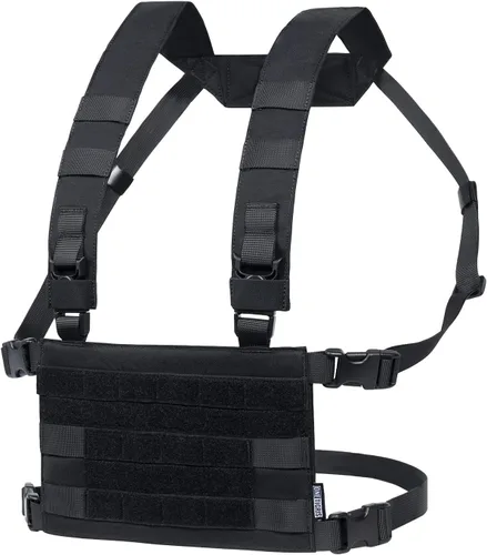 Miniatura 2 de ONETIGRIS ROC Chest Rig Panel modular táctico con correa de hombro extraíble y correa de cintura