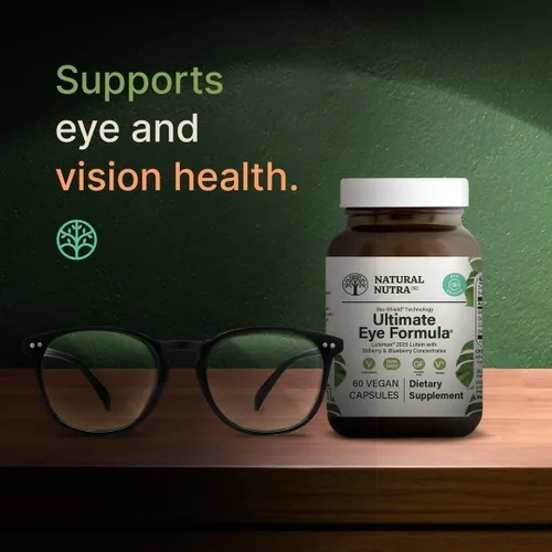 Miniatura 5 de Natural Nutra Ultimate Eye Health Vitaminas, Lente y Suplemento de Retina, Mejora la Visión Nocturna, Visión Diurna, Extracto de Arándano, 30