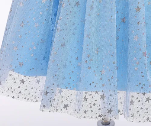 Miniatura 6 de Nileafes Vestido de princesa para niñas pequeñas, vestido de tutú de fiesta