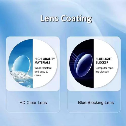 Miniatura 4 de VisionGlobal Lentes de lectura con bloqueo de luz azul sin montura con lente personalizada que reducen la fatiga ocular con diamantes elegantes