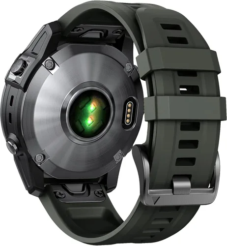Miniatura 15 de NotoCity Compatible con Fenix 7/Fenix 6/Fenix 5, banda de reloj de silicona QuickFit de 0.866 pulgadas para Fenix 8 1.772 pulgadas/Fenix 7 Pro/Fenix