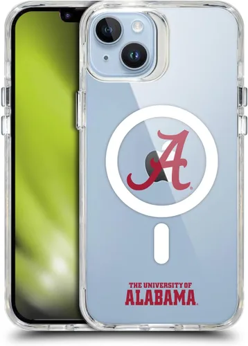 Miniatura 232 de Head Case Designs Funda de gel suave con licencia oficial de la Universidad de Alabama UA Collage compatible con Apple iPhone 13 Pro Max