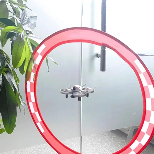 Miniatura 3 de HUIOP RC FPV Racing Drone, puerta de puerta de carreras voladoras 3 unids 19.685 in para RC FPV Racing Freestyle Drone Practice Game Competition