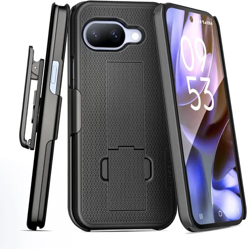 Miniatura 13 de Encased Funda para cinturón compatible con Pixel 8 con clip de funda y soporte (8)
