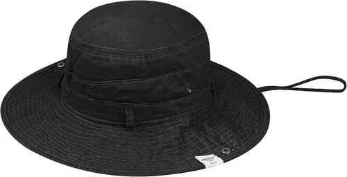 Miniatura 5 de Croogo Sombrero de ala ancha Bonnie de verano, sombrero de sol para pesca, estilo vaquero, sombrero de pescador, safari al aire libre, caza