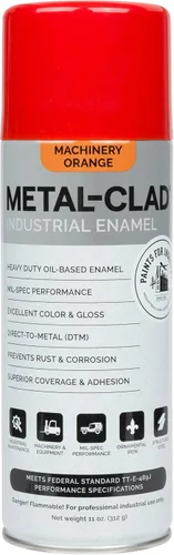Miniatura 29 de Aerosol de galvanizado en frío de alto brillo de Paints For Industry - Pintura en aerosol de esmalte industrial para acero y metal - Caja de 12