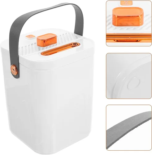 Miniatura 8 de Zerodeko Humidificador USB silencioso con doble rociador y luz nocturna, pequeño humectante portátil de niebla fría para dormitorio, oficina, coche