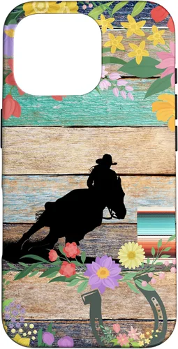 Miniatura 20 de Cute Serape Spring Flower Rodeo Western Horse Barrel Racing Case for iPhone 17