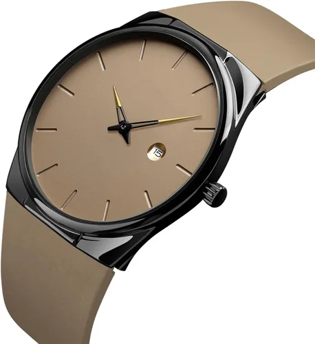 Miniatura 2 de Relojes de pulsera unisex de la moda Relojes de cuarzo analógicos impermeables del reloj del silicón