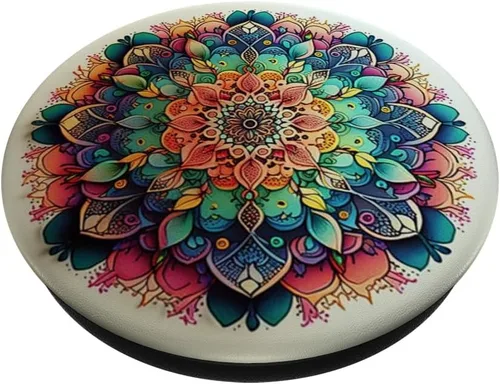 Miniatura 2 de PopSockets con diseño de mandala PopGrip intercambiable