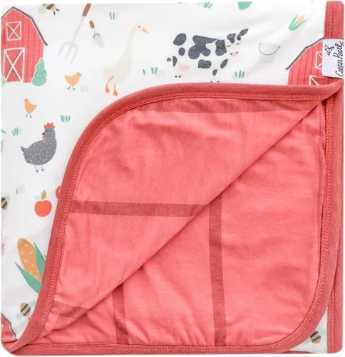 Miniatura 38 de Copper Pearl Manta de bebé de tres capas: edredones suaves para bebés para niños y niñas, transpirable, acogedora, manta para niños pequeños