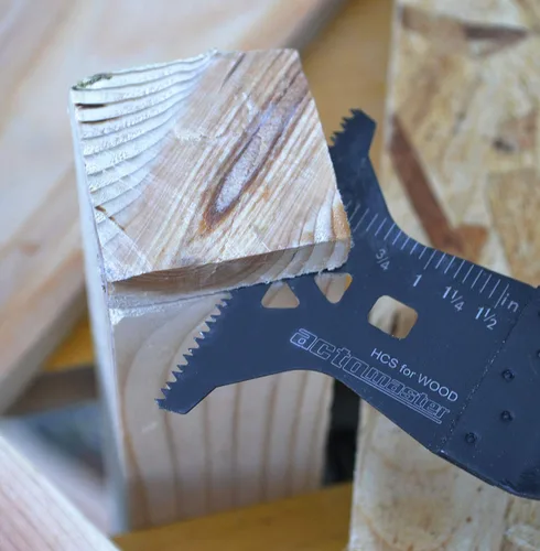 Miniatura 3 de HCS - Hojas de sierra oscilantes de madera y paneles de yeso de 2-1/2 pulgadas para herramienta oscilante, multiherramienta, paquete de 8