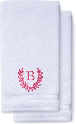 Miniatura 80 de Toallas de mano decorativas y con monograma para baño, cocina, maquillaje Regalo personalizado para boda-nupcial Toalla turca de lujo