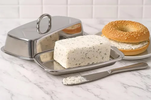 Miniatura 2 de Cuisinox Mantequillera de acero inoxidable con tapa, 4 "x 7.5