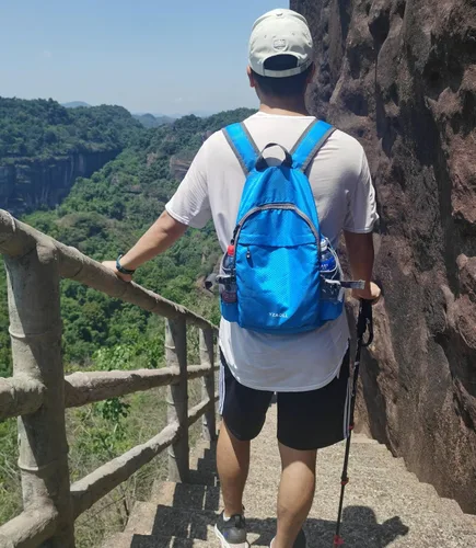 Miniatura 3 de YZAOLL Mochila pequeña de senderismo de 20 litros, mochila ligera para el día, mochila plegable para mujeres y hombres, viajes, camping, vacaciones