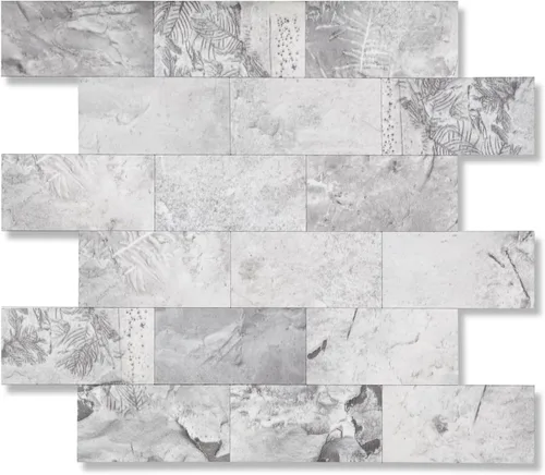 Miniatura 19 de Azulejos Adhesivos para Salpicadero 12"X12" Azulejos de Pared PVC, Adhesivos para Salpicadero de Cocina, Azulejos de Baño, Chimenea, Lavandería