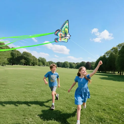 Miniatura 4 de Mint's Colorful Life Butterfly Kite for Kids & Adults, 55" x 28" Large Kite for Boys & Girls, Easy to Fly Kites for Beginners, Beach Single Line