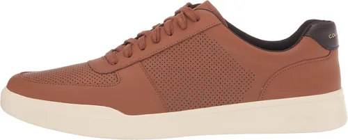 Miniatura 8 de Cole Haan Tenis modernos Crosscourt para hombre, Optic White - Lava fundida