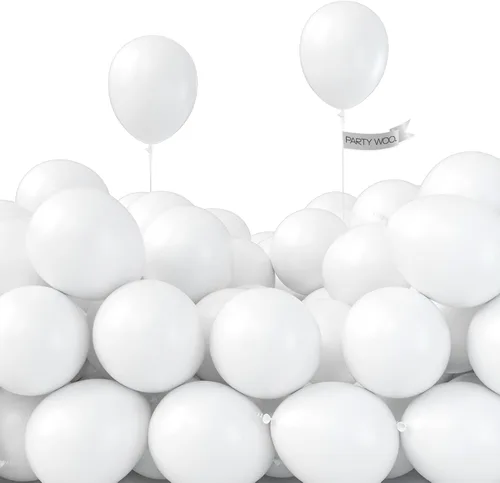 Miniatura 9 de 120 globos verdes de 5 pulgadas y globos blancos, 120 unidades de 5 pulgadas