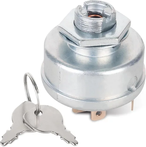 Interruptor de encendido 103-0206 con 2 llaves, 3 posiciones y 6 terminales, para 104-2541 109-4736 88-9830 5208003 430-334 Exmark Lazer Z/ Z XP,