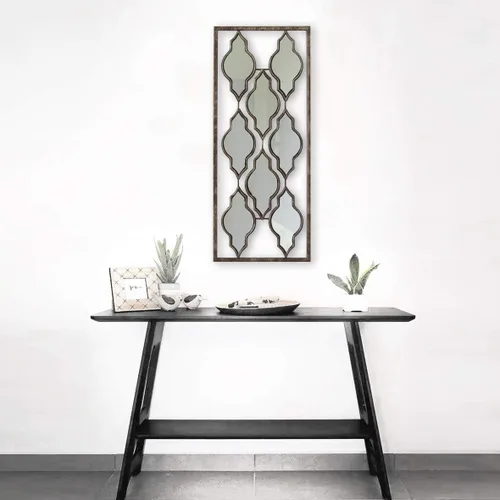 Miniatura 12 de All American Collection - Decoración de pared chic y moderna de aluminio y metal con marco