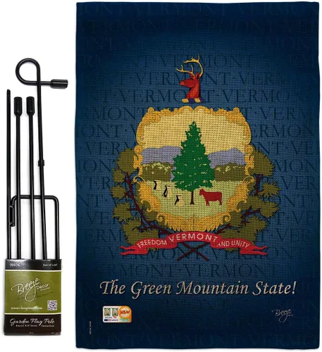 Miniatura 10 de Bandera de jardín de Estados Unidos de Vermont Regional, Estados Unidos, Territorios de Estados Unidos, República de país, área particular, pequeña
