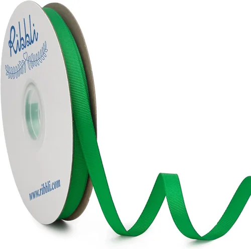 Miniatura 5 de Ribbli Cinta de grogrén rosa perla, 1/4 pulgadas x 50 yardas, uso para lazos de bricolaje, accesorios para el cabello, envoltura de regalos
