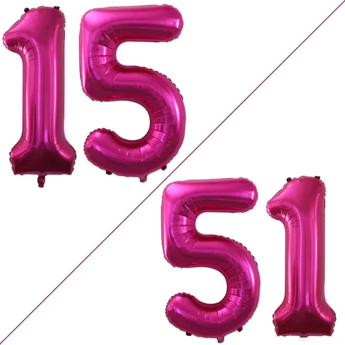 Miniatura 87 de Goer, conjunto de globos de papel aluminio para decoraciones de cumpleaños, globos de las letras de feliz cumpleaños y de números Oro