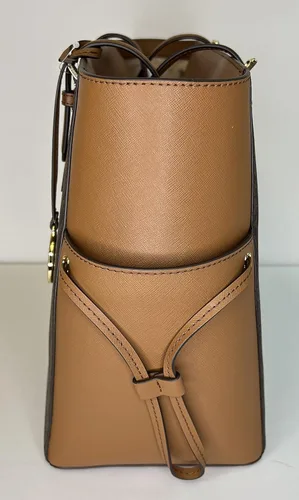 Miniatura 6 de Michael Kors MICHAEL Michel Kors Gilly - Bolsa de viaje con cordón grande con doble cierre para la muñeca