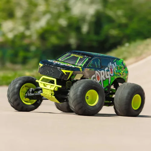 Miniatura 7 de ARRMA Camión RC 1/10 Gorgon 2 Wheel Drive RTR Camión Monster de Motor Cepillado Batería y Cargador Incluidos Azul ARA3230ST5