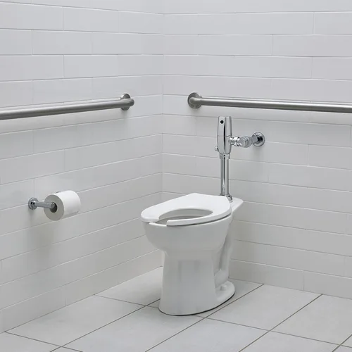 Miniatura 3 de American Standard Madera 1.0 1.6 gpf (3.8 6.0 Lpf) Altura de la silla Top Spud Elongated EverClean Bowl Menos Asiento