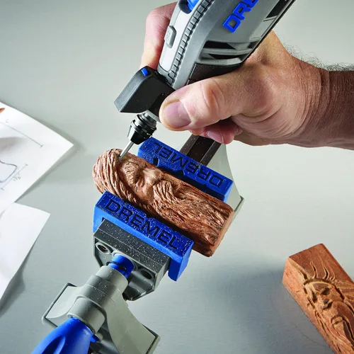 Miniatura 3 de Dremel Kit de herramientas rotativas 4300 con luz LED + accesorio de enrutador de inmersión Dremel 335