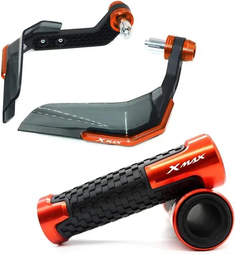 Miniatura 11 de Para Y&AMAHA Xmax X-MAX 125 250 300 400 2017-2023 2022 - Agarres para guardamanos de motocicleta (color plateado 2)