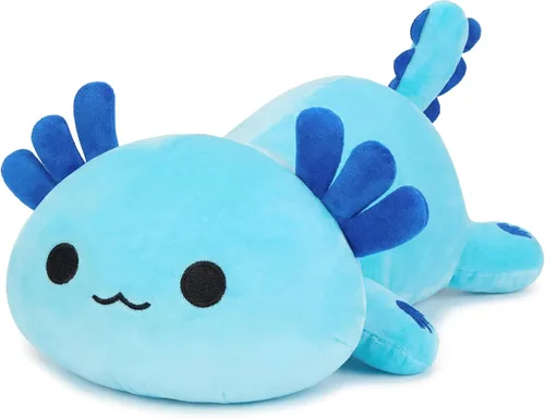 Miniatura 11 de Onsoyours Lindo Peluche de Axolotl, Suave Almohada de Peluche de Salamandra Animal de Peluche, Juguete de Peluche Kawaii para Niños