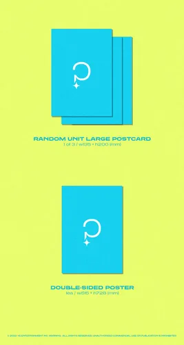 Miniatura 4 de ( PHOTO BOOK Ver. ) TREASURE THE SECOND STEP : CHAPTER TWO 2nd Mini Album ( LIGHT GREEN + DEEP BLUE - 2 Ver Full Set )+1ea Folded Poster(First Press