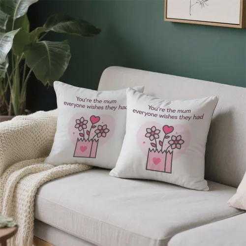 Miniatura 7 de Mom Birthday Gifts Velvet Pillow Covers 16X16 Best Mom Presents Valentines Day Gifts Mothers Day Presents from Daughter Son Mum Mama Gift Moms Gift