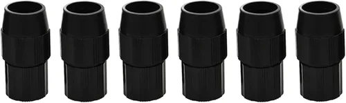Miniatura 14 de 6 unidades de conector de tubo telescópico reductor, localizador de poste de red, adaptador de tubo telescópico, hebilla de bloqueo fijo, piezas