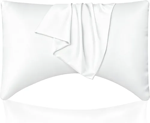 Miniatura 14 de WishSmile Cooling Queen - Juego de 2 fundas de almohada transpirables, frescas, sedosas, suaves, absorben la humedad para personas que duermen