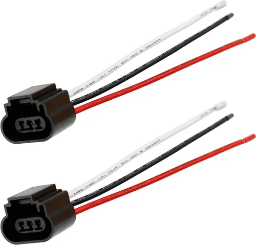 Miniatura 7 de Saihisday 5202 PS24W H16 Cable hembra Pigtail Dos Arnés de luz antiniebla Conector Enchufe (PS24W 5202 H16)