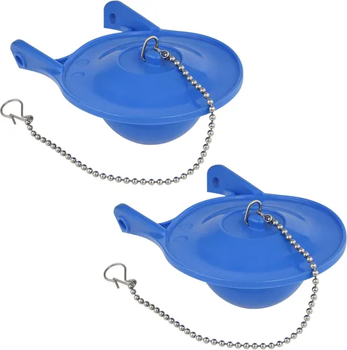 iFealClear Paquete de 2 aletas de repuesto para inodoro de 3 pulgadas compatibles con Gerber 99-788 y Lowes AquaSouce (98923, 312795, 352027,