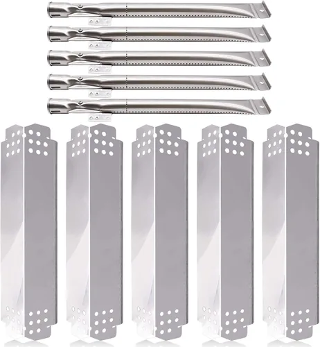 Miniatura 16 de Piezas de repuesto para parrilla Home Depot Nexgrill 720-0830H 720-0783E 720-0888 720-0888N 720-0864 720-0864M, escudos de placa térmica de acero