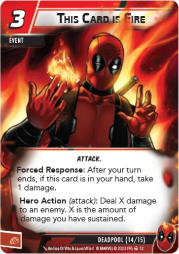 Miniatura 4 de Marvel Champions The Card Game Deadpool EXPANDED HERO PACK – Juego de estrategia de superhéroes, juego cooperativo para niños y adultos, a partir