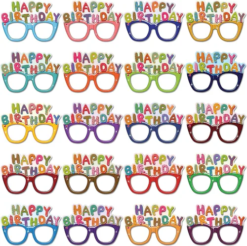 Miniatura 8 de Accesorios para cabina de fotos – Gafas de fiesta temática de los años 20 – Negro y dorado, 10 piezas – Twenties, Jazz, Gatsby, Vintage, Año Nuevo
